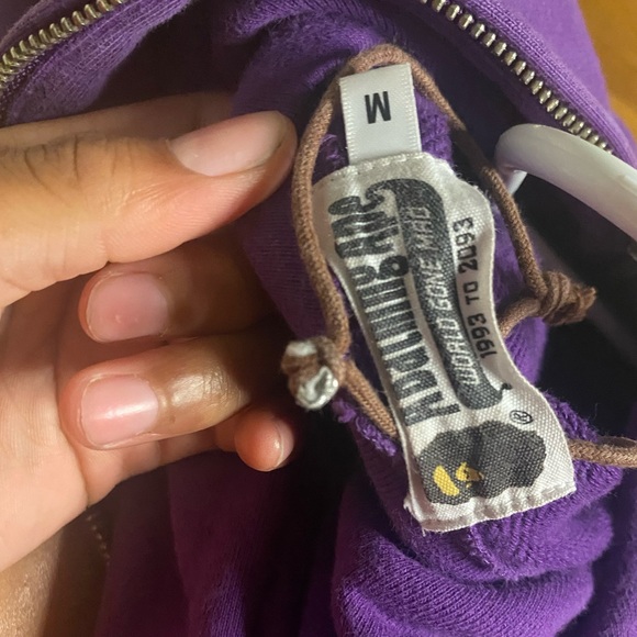 Bape Full Zip Hoodie 'purple - Picture 4 of 4